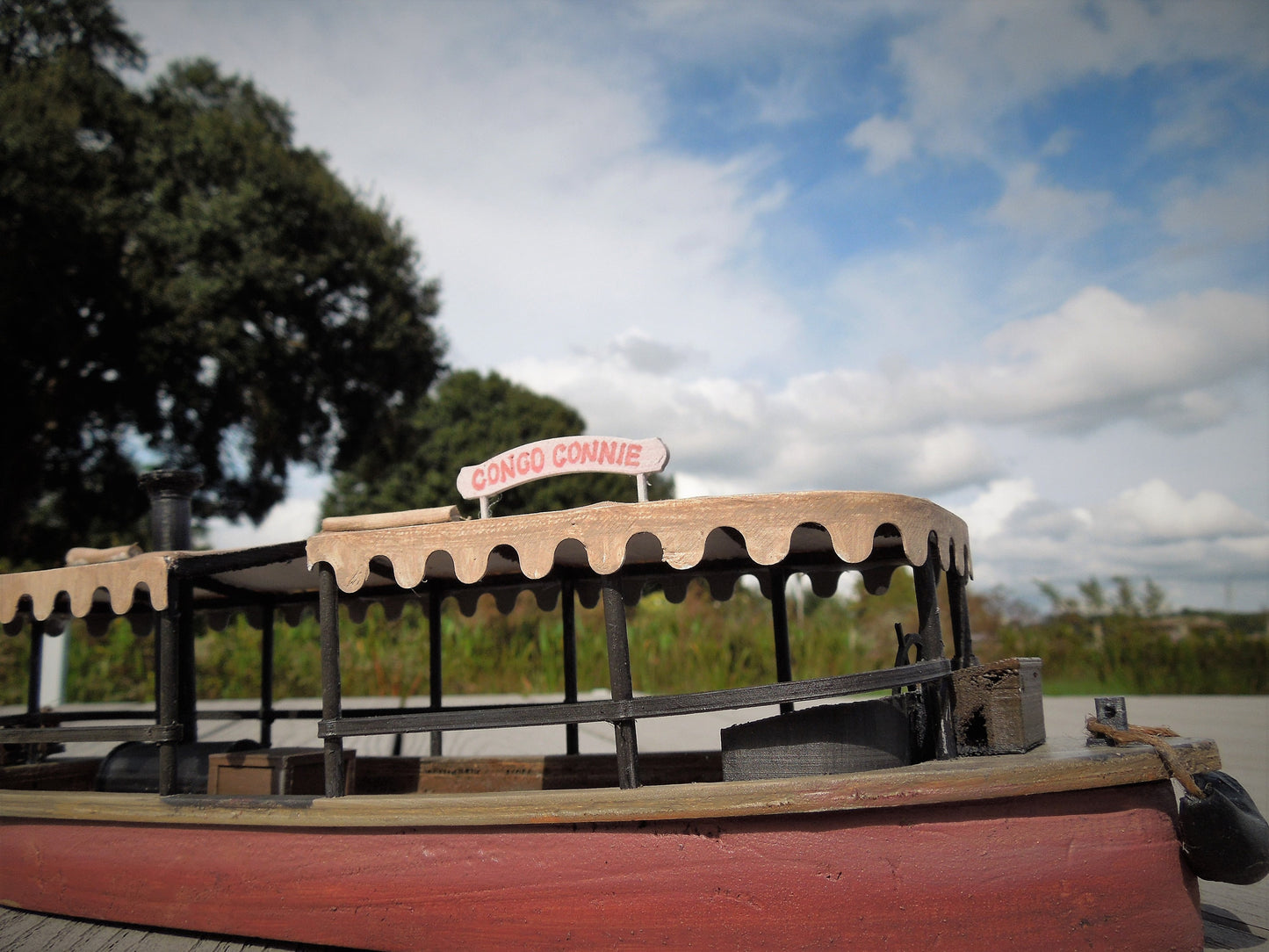 Jungle Cruise boat model