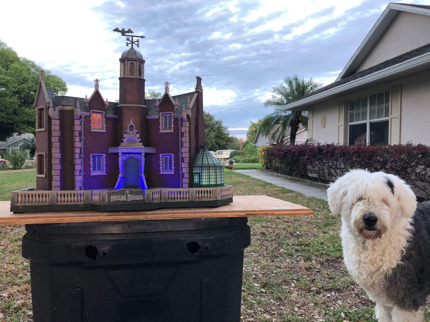 Haunted Mansion scale model