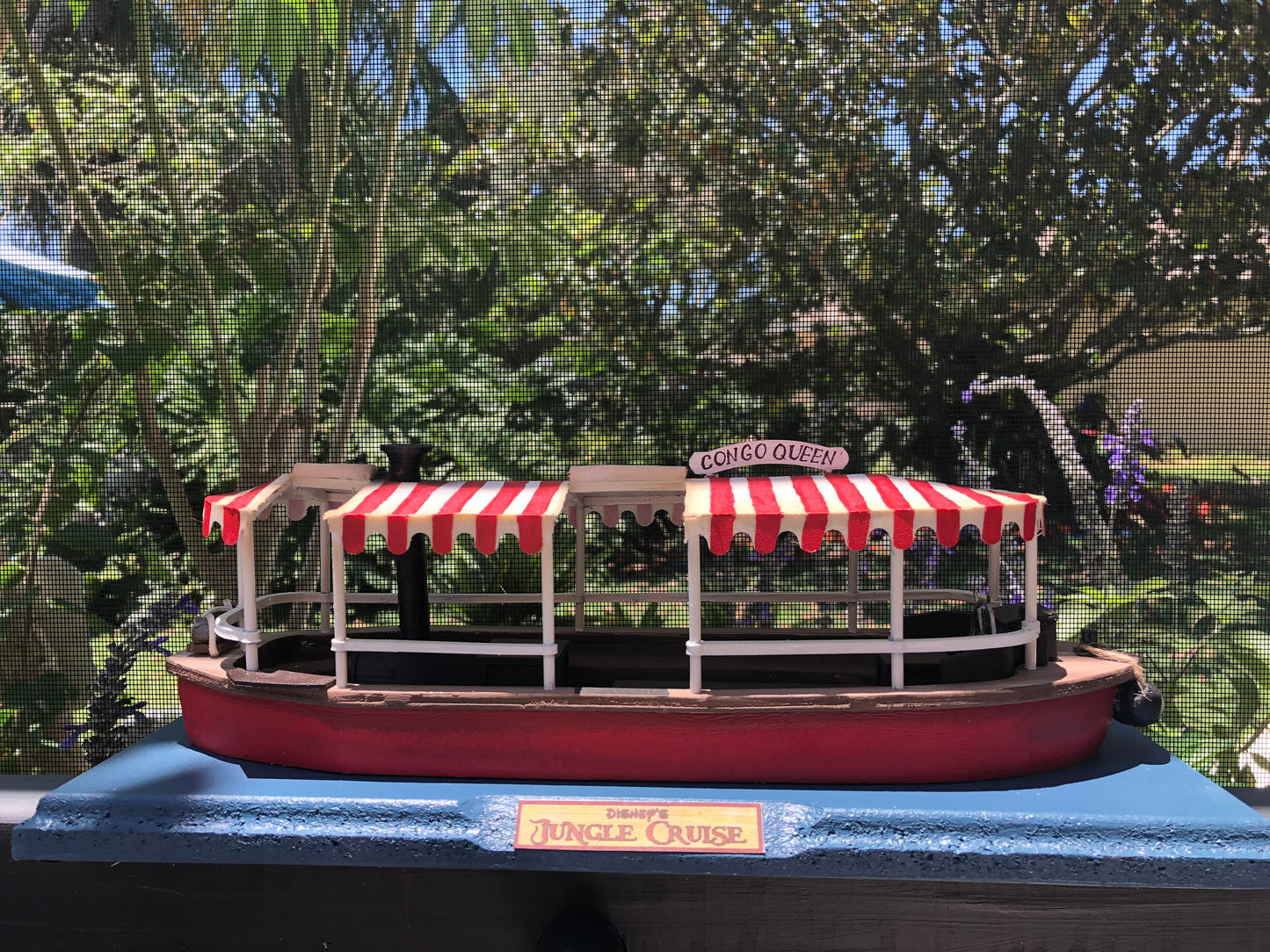 Jungle Cruise boat model classic