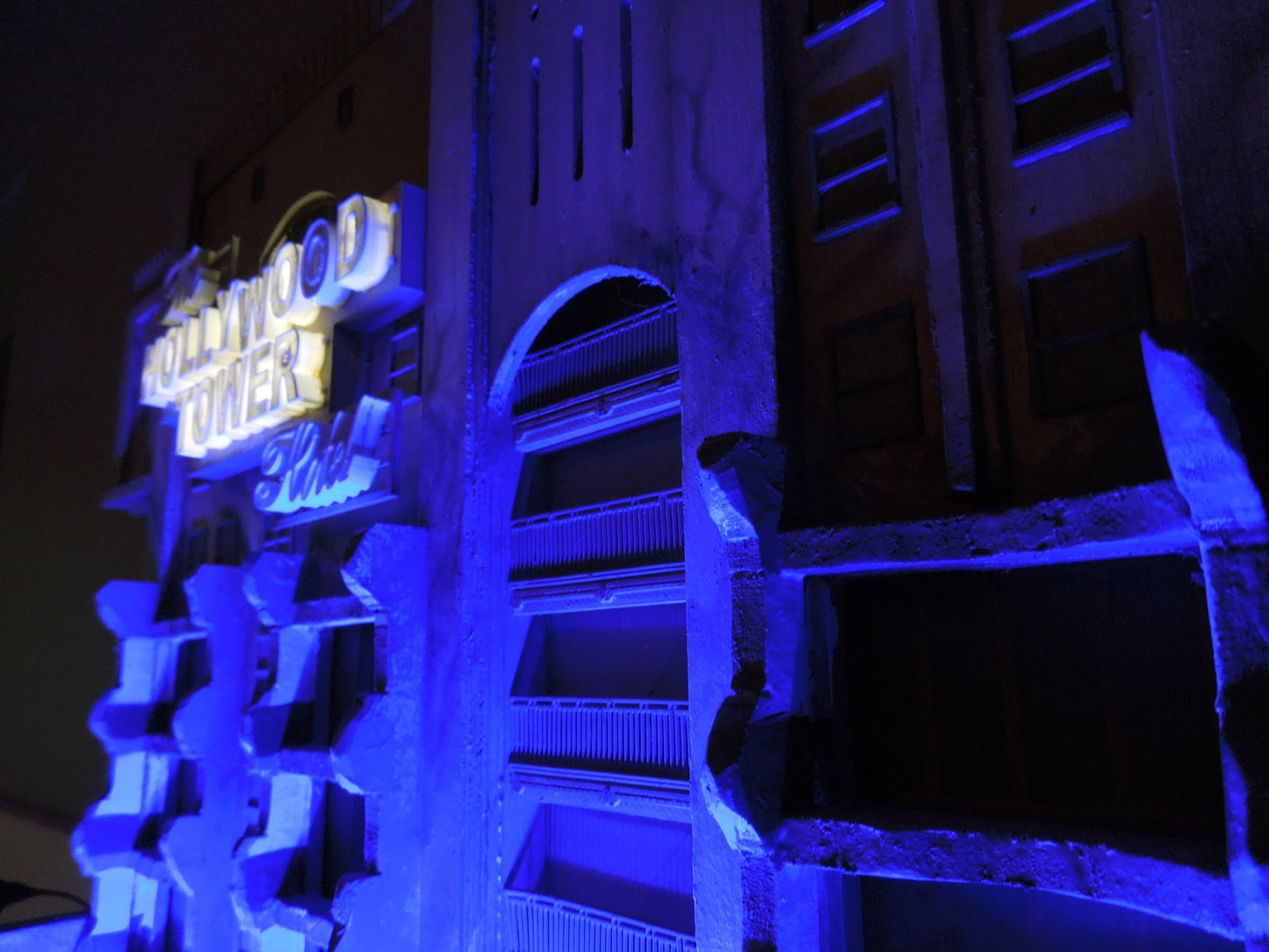 Tower of Terror Disneyland scale model