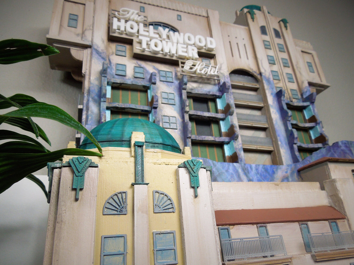 Tower of Terror Disneyland scale model