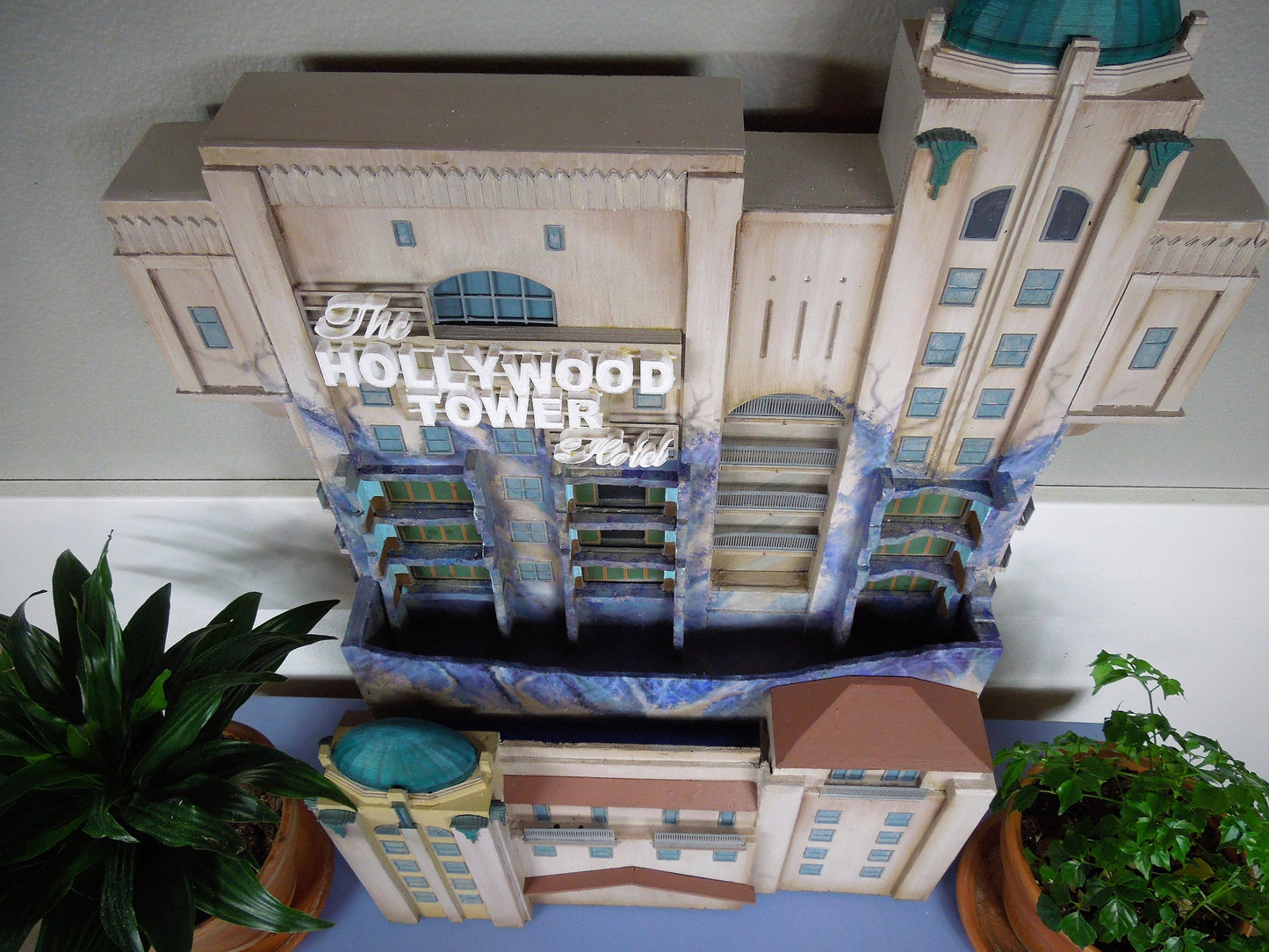 Tower of Terror Disneyland scale model