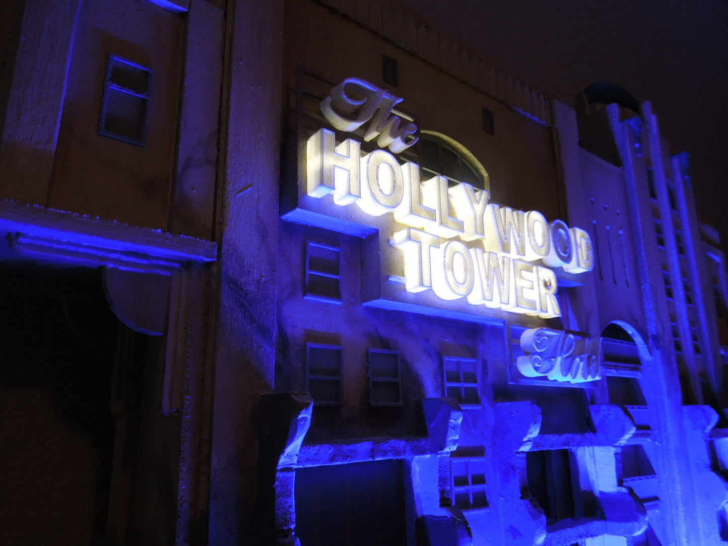 Tower of Terror Disneyland scale model