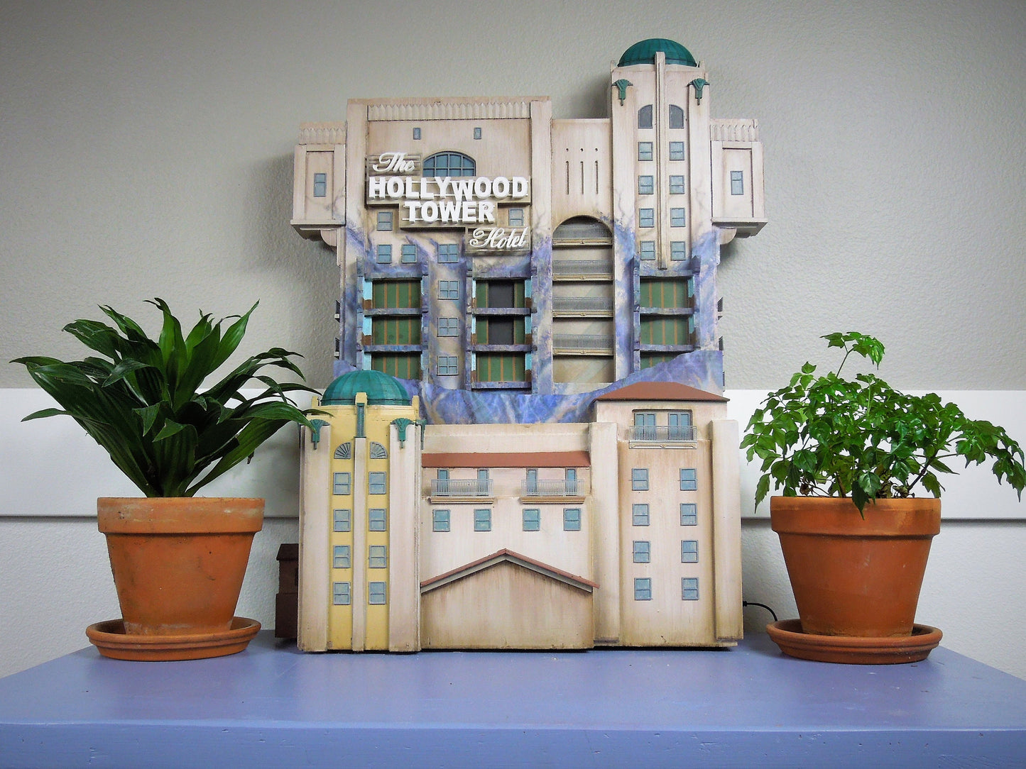 Tower of Terror Disneyland scale model