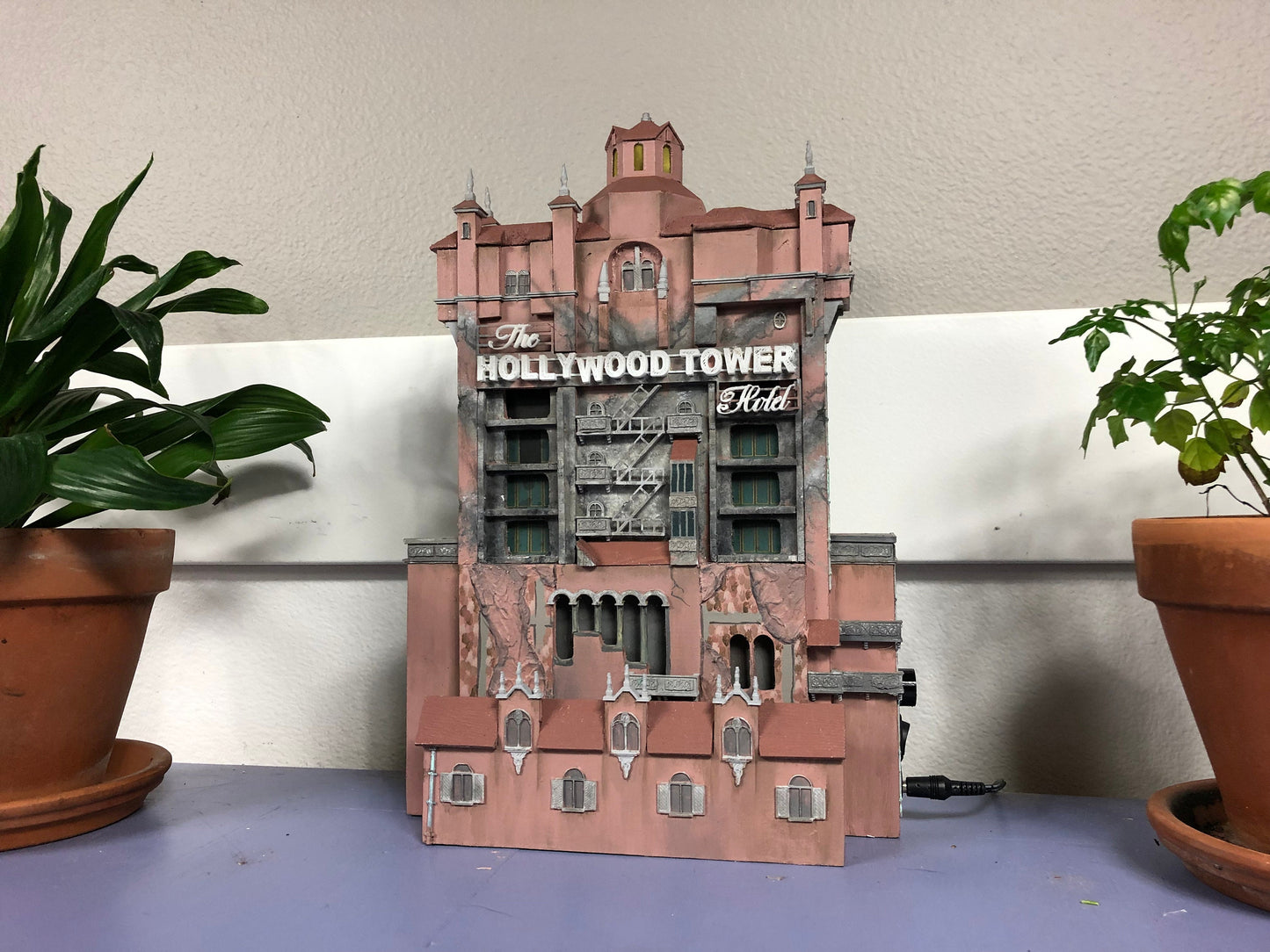 WDW Tower of Terror - half size