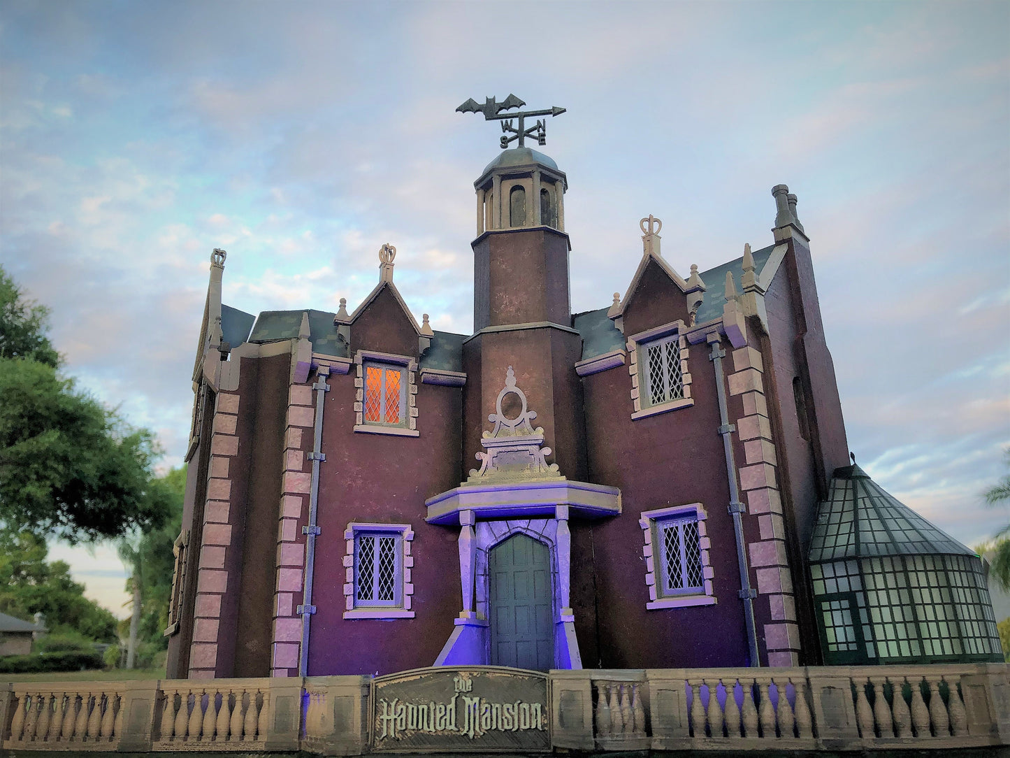 Haunted Mansion scale model