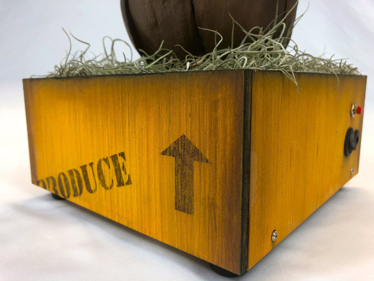 Singing Coconut Tiki Bar Accessory: Animated Hukilau Song