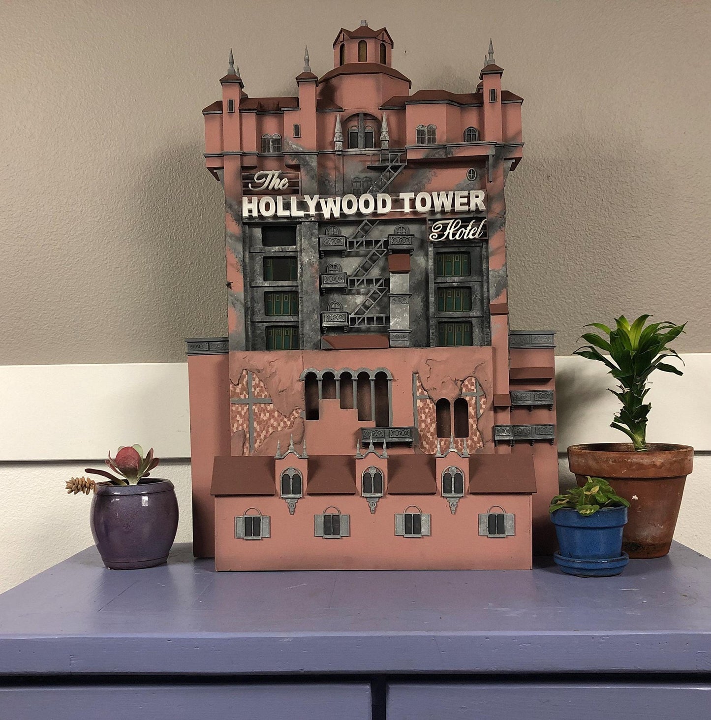Tower of Terror display model