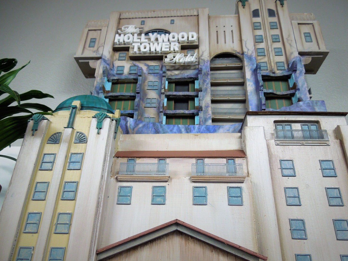 Tower of Terror Disneyland scale model